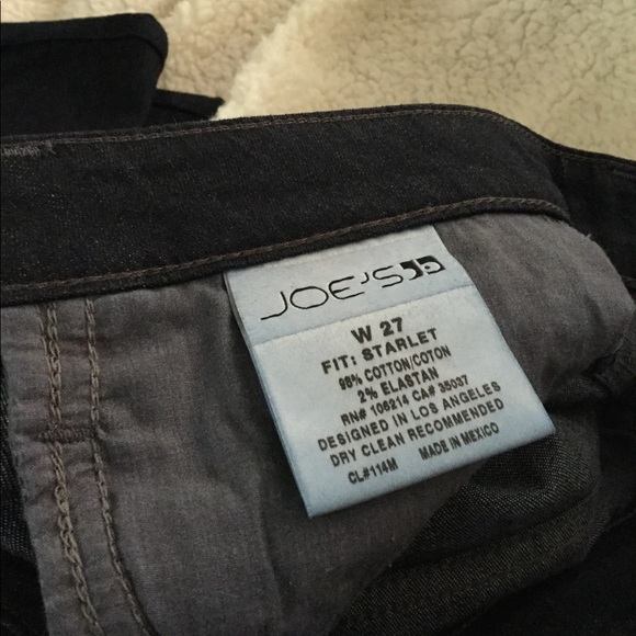 Ladies Joe Jeans Scarlett style Dark blue size 27 - Picture 4 of 6